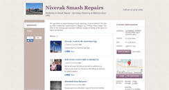 Desktop Screenshot of niveraksmashrepairs.com.au